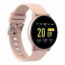 Zegarek Smartwatch KINGWEAR KW19 opaska sportowa (różowy)