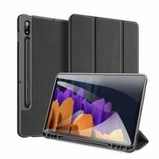 Etui Samsung Galaxy Tab S7+ S7 Plus Dux Ducis Domo Smart Sleep (czarne)