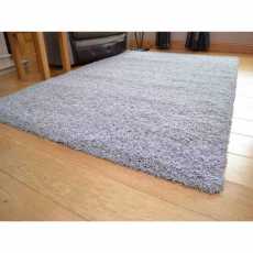 Soft Shaggy 5cm Thick Area Rug 170x120cm Silver/Light Grey [CLONE]