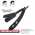 Professional Barber Hair Cutting and hair styling Salon Kit Black Size 5.5"