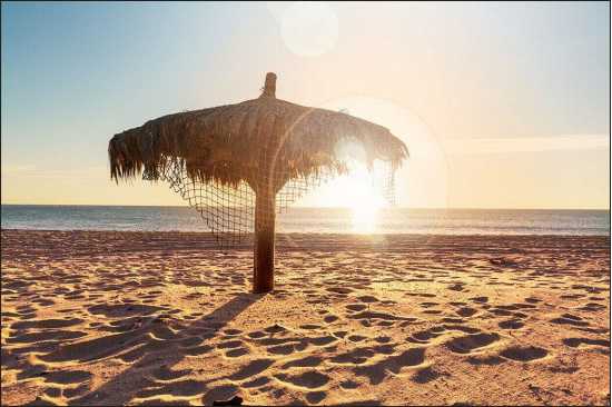 Fototapeta Plaża Zachód Słońca 90 x 135 /61014139