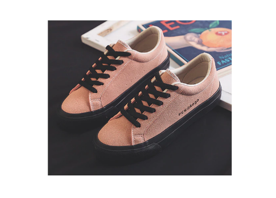 Women Sneakers Flock Shoes