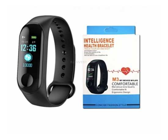 Zegarek sportowy SmartBand M3 Opaska Puls Kroki