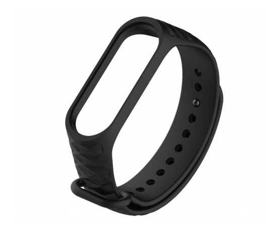 Opaska pasek do Xiaomi Mi Band 4 / 3 M3 M4 M5 (czarny)