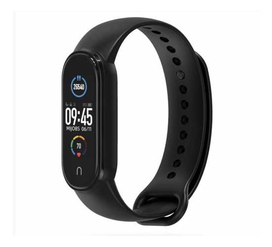 Pasek Xiaomi Mi Band 5 ICONBAND opaska (czarna)