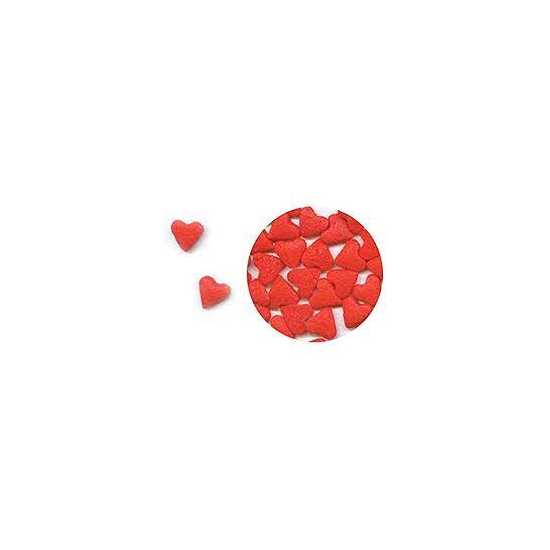 Red heart shape cake sprinkles for cake decoration small size for sale online