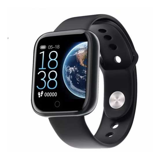 Zegarek L18 SMARTWATCH FIT SEN KROKI FIT (czarny)