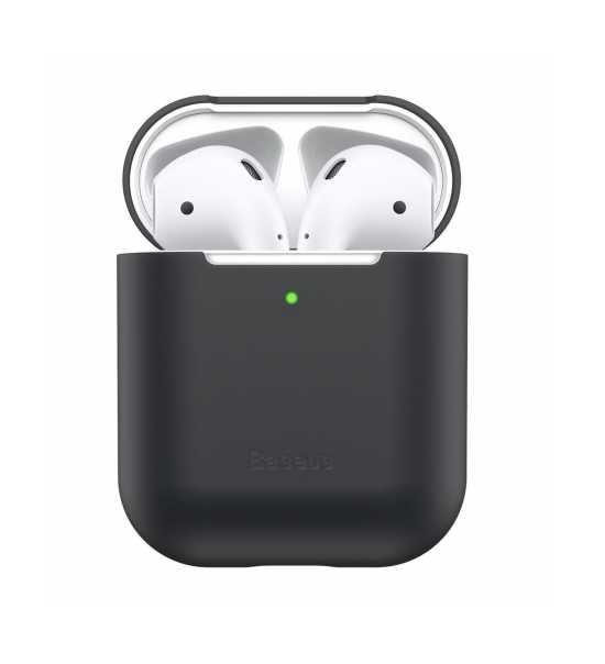 Etui Apple AirPods i200 i500 i1000 Baseus Ultrathin czarne